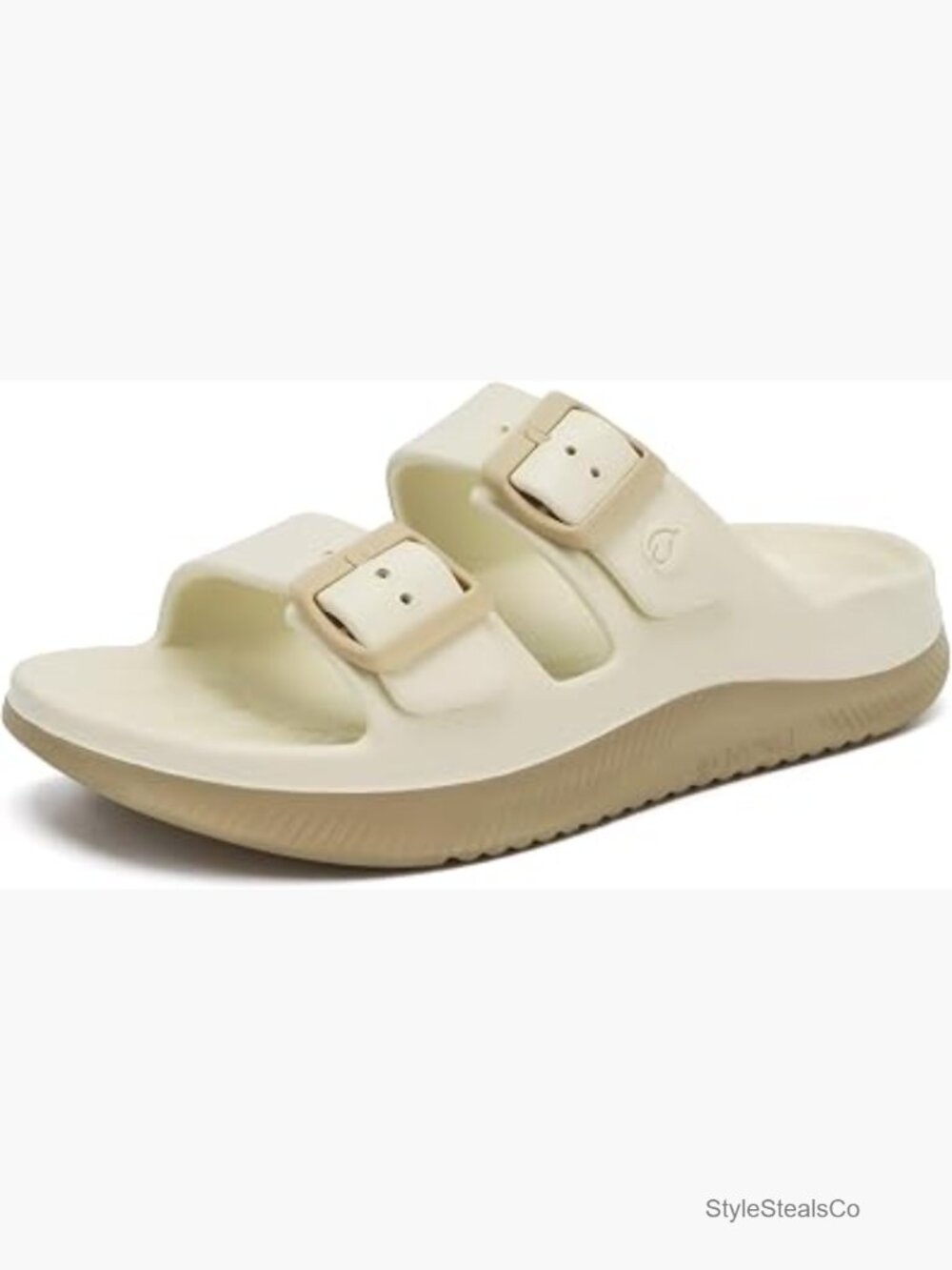 Women's Recovery Sandals With Arch Support Orthotic Slides Adjustable Buckle